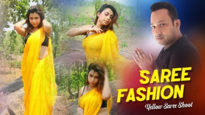 Yellow Saree Shoot – Saree Fashion | Shiva Music Amar Bangla