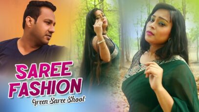 Green Saree Shoot – Saree Fashion | Shiva Music Amar Bangla